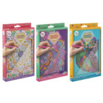 Set de creatie Caiet A5 cu diamante in asort. GRAFIX