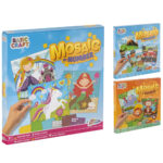 Set creativ Mozaic pe numere 22 x 22 cm, in asort. GRAFIX