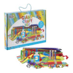 Set creativ Giant Craft Box, 40x30 cm peste 500 de piese GRAFIX