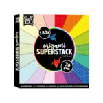 Set creativ Craft Sensations - hartie pentru origami, 180 de coli GRAFIX