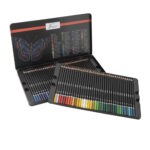 Set de creioane colorate NASSAU 72 buc. in cutie metalica GRAFIX — изображение 3