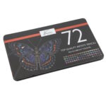 Set de creioane colorate NASSAU 72 buc. in cutie metalica GRAFIX