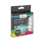 Set 5 culori acrilice Nassau Fine Art 5x12 ml GRAFIX