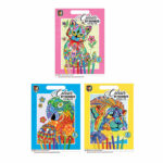 Pictura pe numere cu creioane in asort. 23x30,5cm Grafix