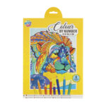 Pictura pe numere cu creioane in asort. 23x30,5cm Grafix — изображение 3