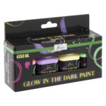 Vopsea Glow in the dark acril 4x60m ml GRAFIX
