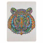 Puzzle lemn Tigru 130 piese Grafix - imagine 2