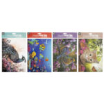 Pictura cu diamante Pe Carton A4 in asort. GRAFIX GRAFIX