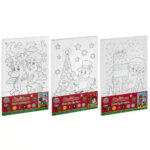 Pictura de Craciun pe numere in asort. Grafix