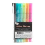 Set 6 markere colorate pentru contur Craft Sensations GRAFIX