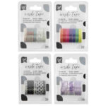 Set 6 buc banda adeziva 2,5m in asort. GRAFIX