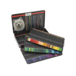 Set 160 creioane colorate Nassau Fine Art in cutie metalica GRAFIX — изображение 2