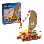Canoea de aventura a Moanei Disney LEGO 43270