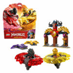 Pachet de lupta cu dragoni Spinjitzu NINJAGO LEGO 71826