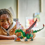 Dragon medieval CREATOR 3in 1 LEGO 31161 - imagine 3