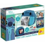Camera foto instant pentru copii, 3 role hartie incluse, Stich LISCIANI