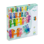 Joc educativ din lemn Domino Up DJECO