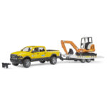 RAM Rental Service cu excavator - Bruder