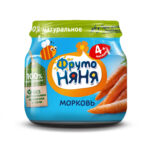 Piure de morcov 80g Фруто Няня