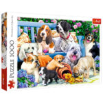 Puzzle 1000 Ciinisorii in gradina TREFL