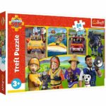 Puzzle 24 Maxi Fireman Sam and friend TREFL