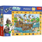 Puzzle 100elem.educationale Spy Guy-Corabia piratilor TREFL