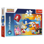 Puzzle 60elem. Sonic in action TREFL