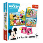 Puzle 2 in 1 DISNEY Mickey-Mouse Trefl