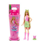 Papusa Barbie Pop Reveal Shakes Serie & Accesorii , Parfumat Luminos Pisicuta Mattel