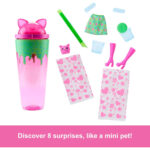 Papusa Barbie Pop Reveal Shakes Serie & Accesorii , Parfumat Luminos Pisicuta Mattel - imagine 3