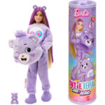 Papusa Barbie Cutie Reveal & Accesorii , Ursulet in costum de plus, 10 surprize Mattel