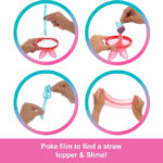 Papusa Barbie Pop Reveal Shakes Serie & Accesorii , Parfumat Luminos Iepuras Mattel - imagine 2