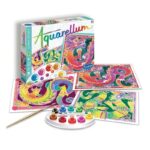 Set de creatie Pictura pe numere Dragon Aquarellum SentoSphere