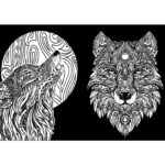 Carnet A5 Lupul Colorvelvet