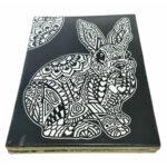 Mapa cu Pictura pe Velvet Iepuras Colorvelvet