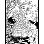 Pictura pe Velvet 21x29,7  cm Principessa Colorvelvet