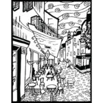 Pictura pe Velvet Maxi Van Gogh Colorvelvet