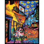 Pictura pe Velvet Maxi Van Gogh Colorvelvet - imagine 2
