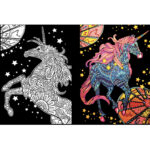 Mapa cu Pictura pe Velvet Unicorn Colorvelvet