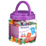 Litere mari magnetice 155 buc Miniland