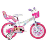 Bicicleta 14" BARBIE ROSA  Dino Bikes