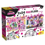 DISNEY PUZZLE MAXIFLOOR 2 X 24 buc MINNIE LISCIANI