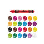 CARIOCA WAX Creioane de ceara TUBE 100 buc - imagine 2