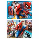 Puzzle Spiderman 2x60 piese CLEMENTONI — изображение 2