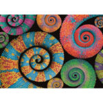 Puzzle Compact Curly Tails, 500 piese CLEMENTONI — изображение 2