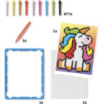 Set creatie Mozaic Pixel Art Basic Unicorn QUERCETTI — изображение 2