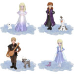 Set de joc Disney Princess Ice Reveal Frozen MATTEL — изображение 2