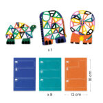 Set creativ mozaic Animale Djeco — изображение 2