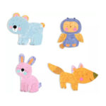 Joc creativ de pictat pentru cei mici Explorare prin Culoare DJECO — изображение 2