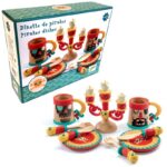 Set lemn- Prinz 2 persoane Pirat Djeco